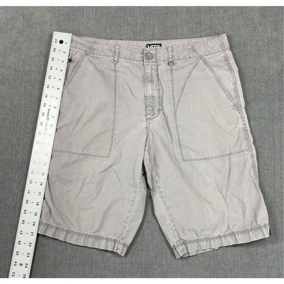 Vans Shorts‎ Mens 32 Gray Casual Outdoor Skater Style Lightweight Summer Y2K - Picture 5 of 13